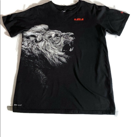 lebron james black t shirt